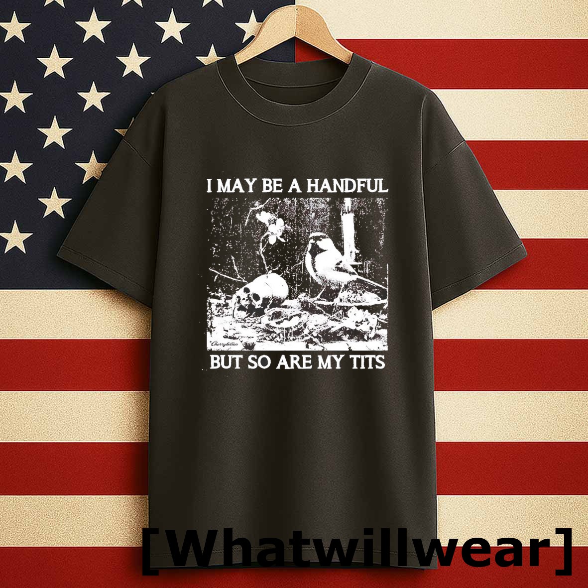 Official I May Be A Handful But So Are My Tits Halloween Tshirts Sweater