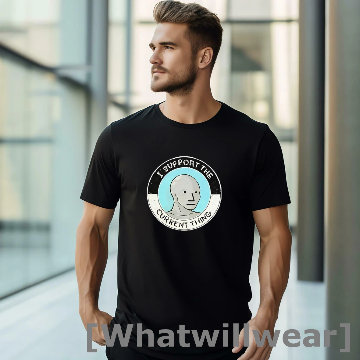 Official I Support The Current Thing Tshirts Sweater