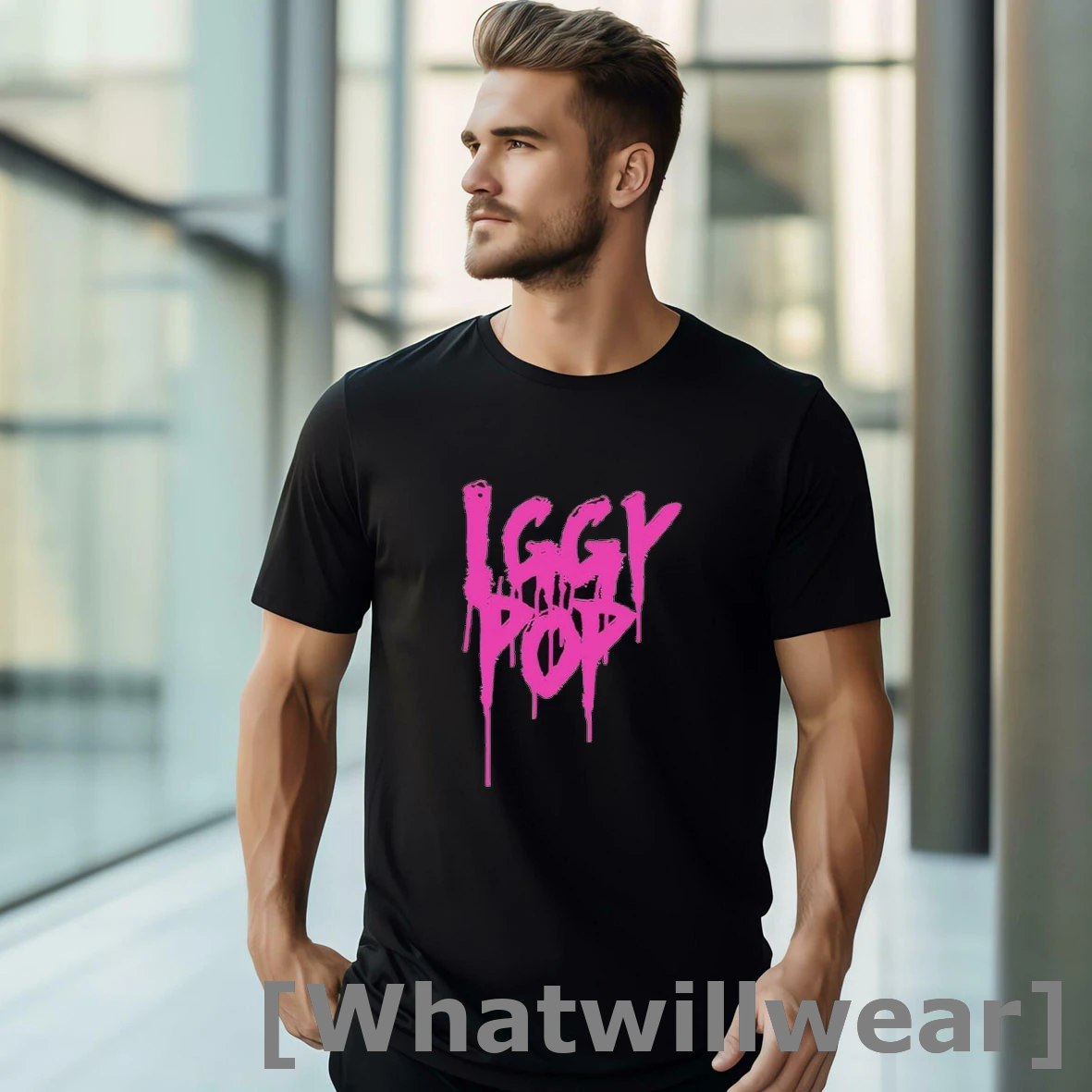 Official Iggy Pop Movistar Arena Tshirts Sweater