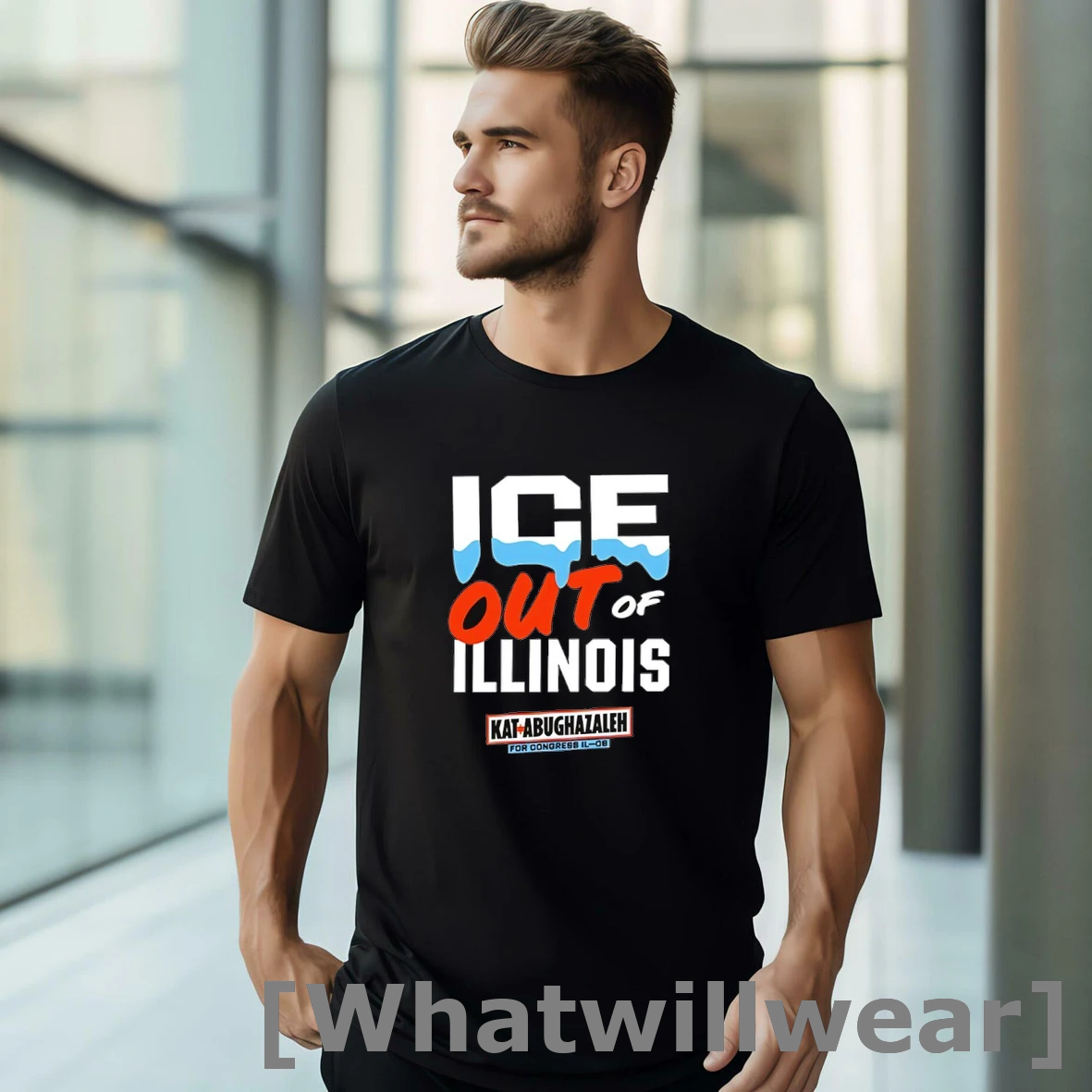Official Ice Out Of Illinois Kat Abughazaleh Tshirts Sweater