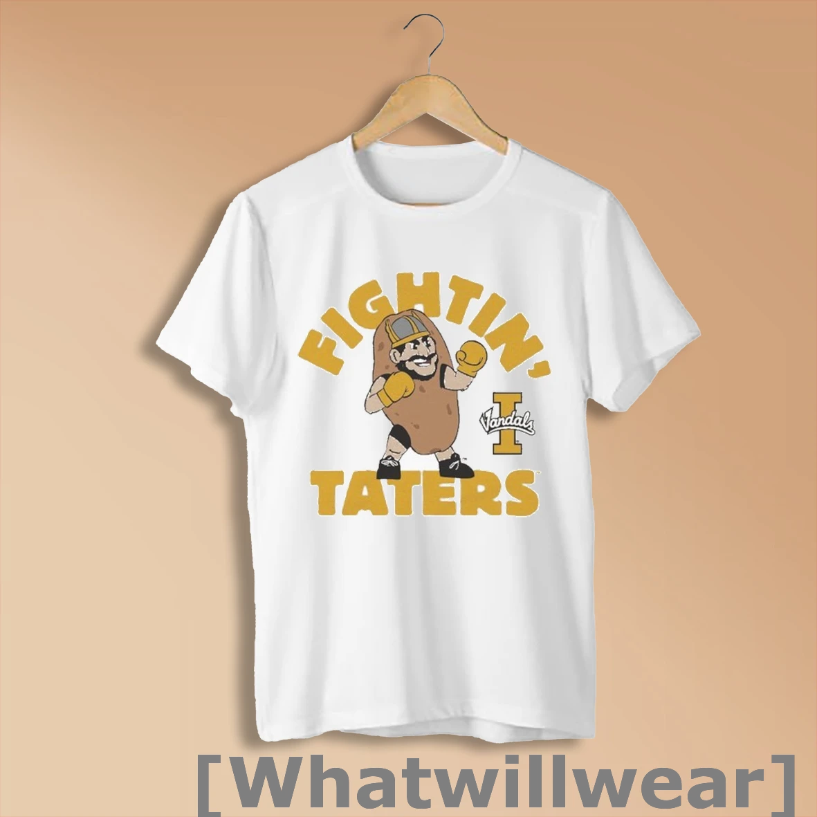 Official Idaho Vandals Fightin Taters Mascot Shirt Sweatshirt