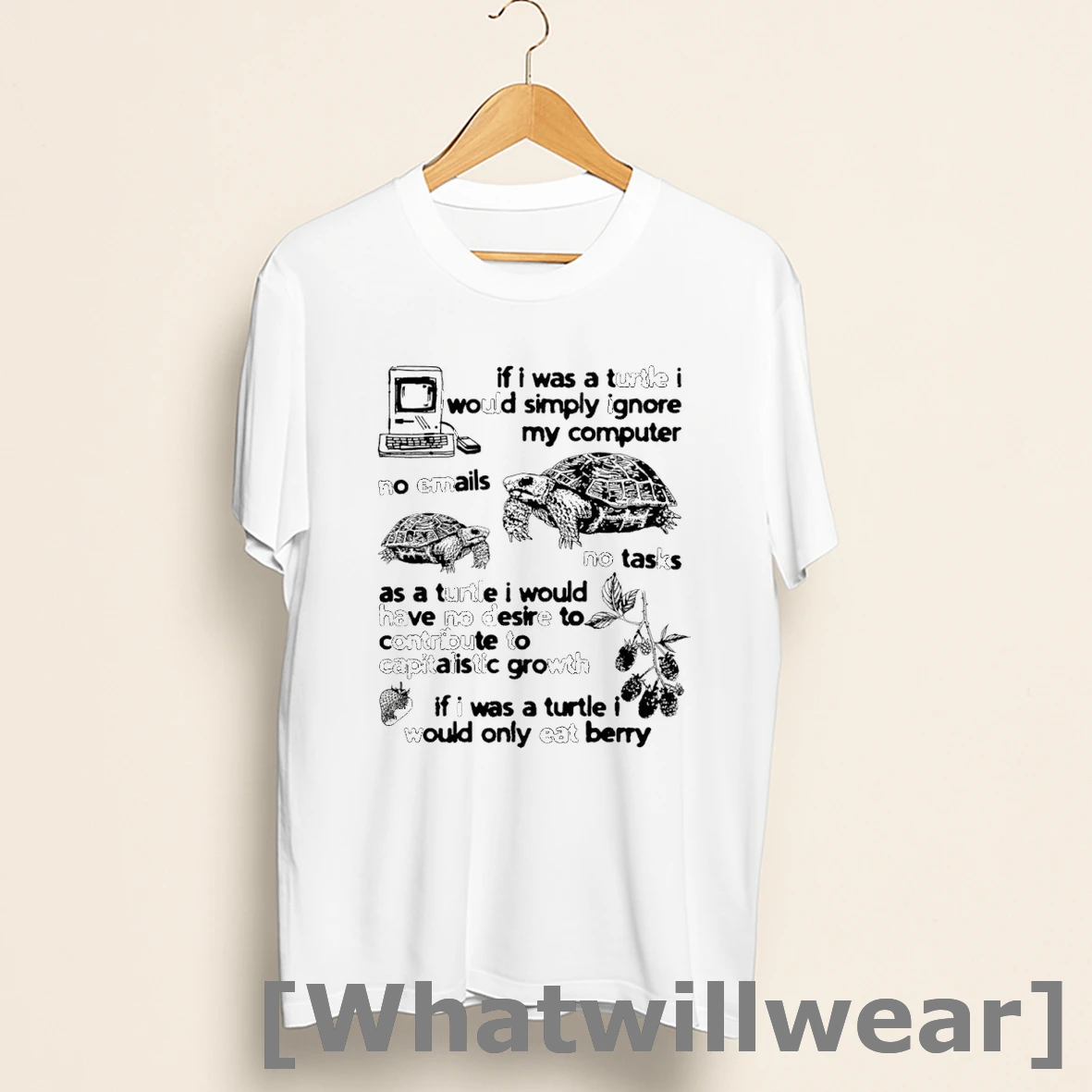 Official If I Was A Turtle I Would Simply Ignore My Computer Shirts