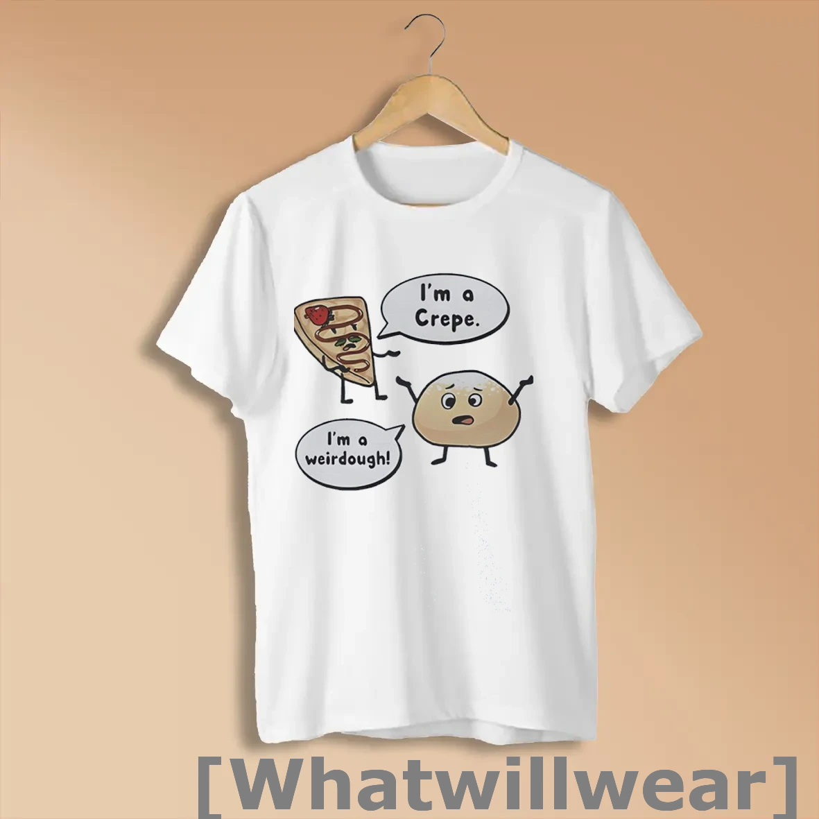Official Im A Crepe Im A Weirdough Shirts