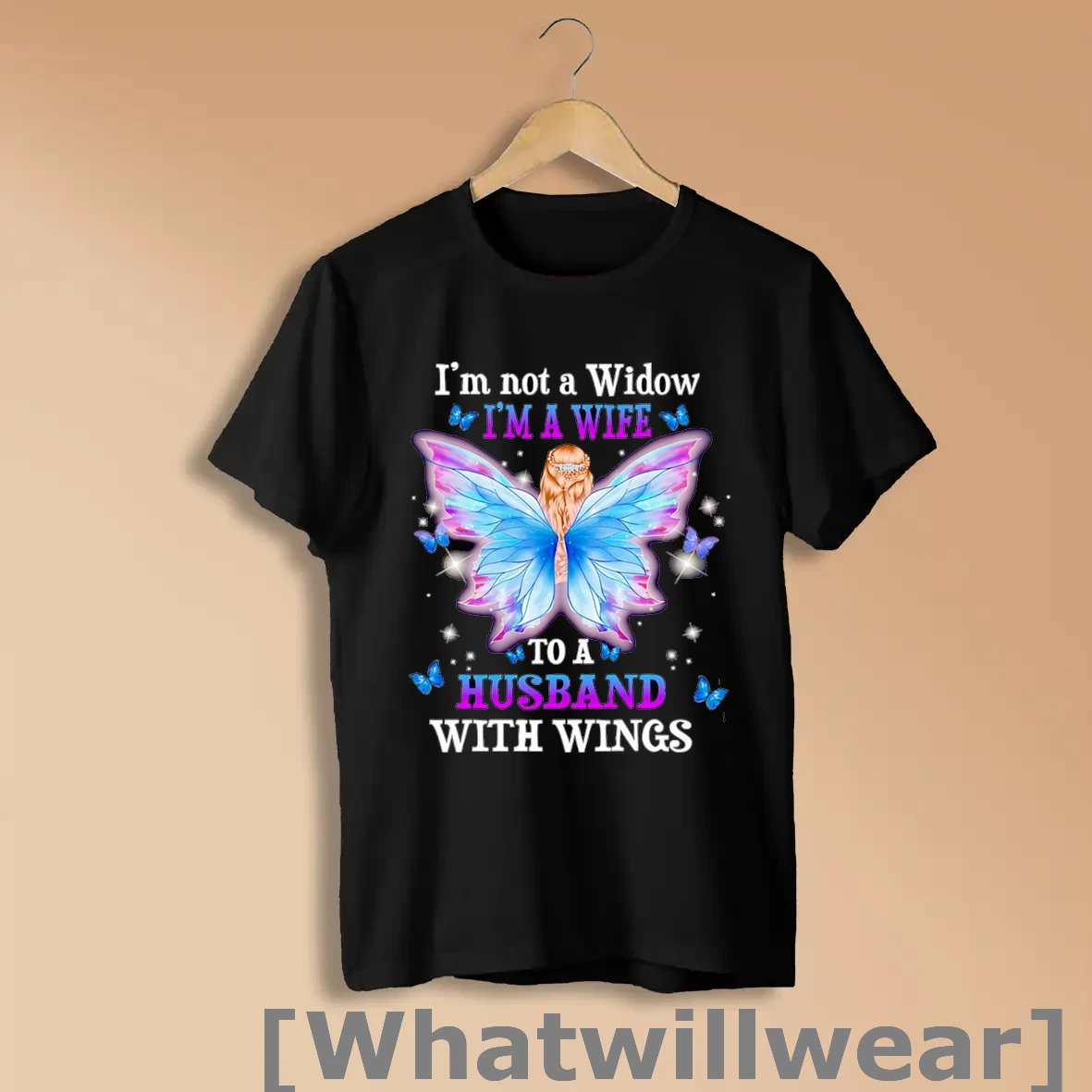 Official Im Not A Window Im A Wife To A Husband With Wings Shirts