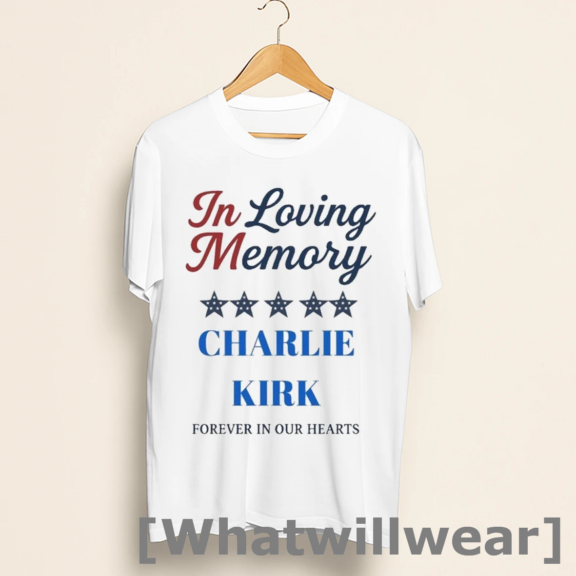 Official In Loving Memory Charlie Kirk Forever In Our Hearts Shirts