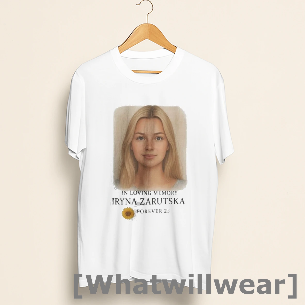 Official In Loving Memory Iryna Zarutska Forever 23 Shirts