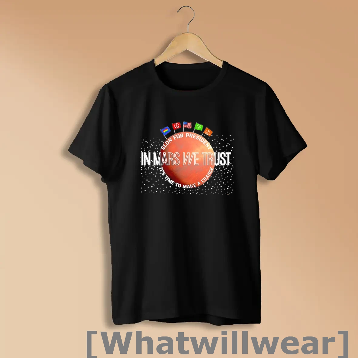 Official In Mars We Trust Elon For President Its Time To Make A Change Shirts