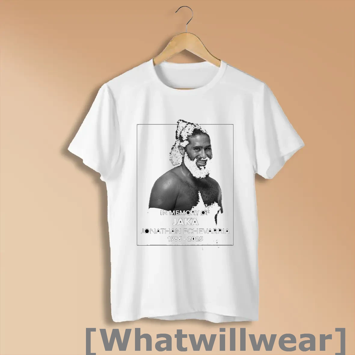 Official In Memory Of Jaka Jonathan Echevarria 1986 2025 Aew Shirts