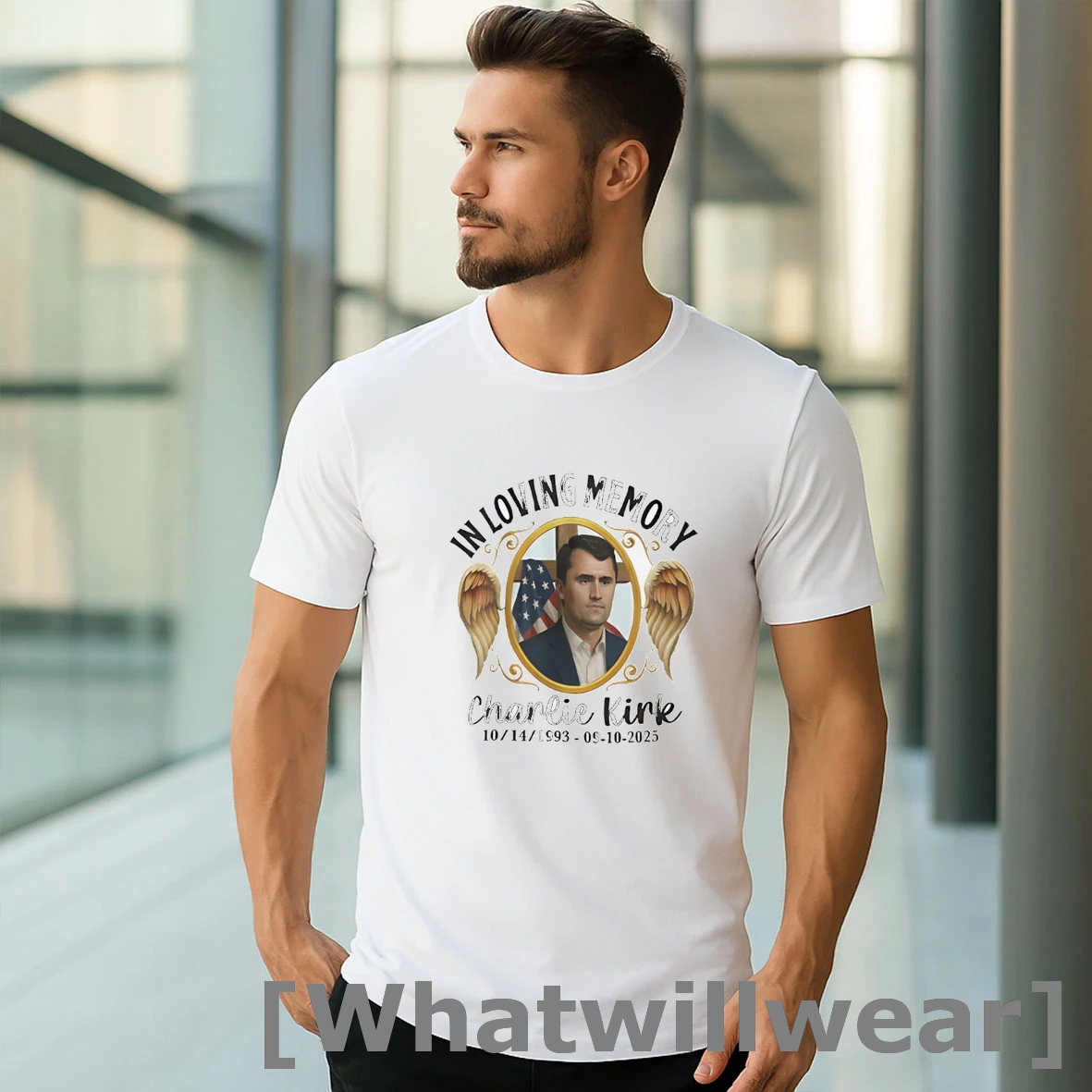 Official In Loving Memory Charlie Kirk 1993 2025 Shirts