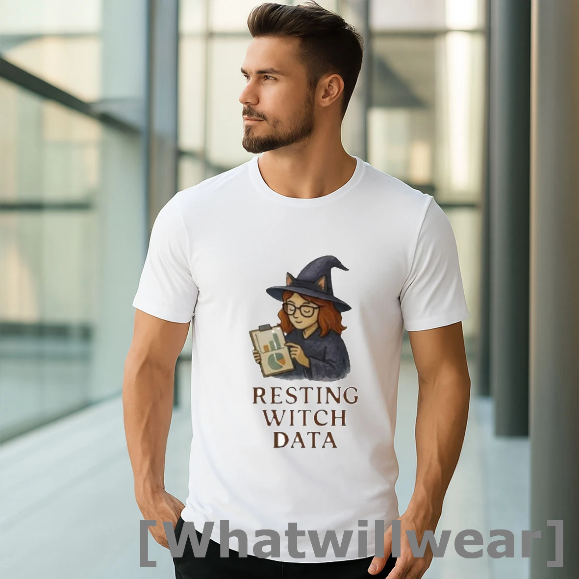 Official Inktastic Resting Witch Data Tshirts Sweater
