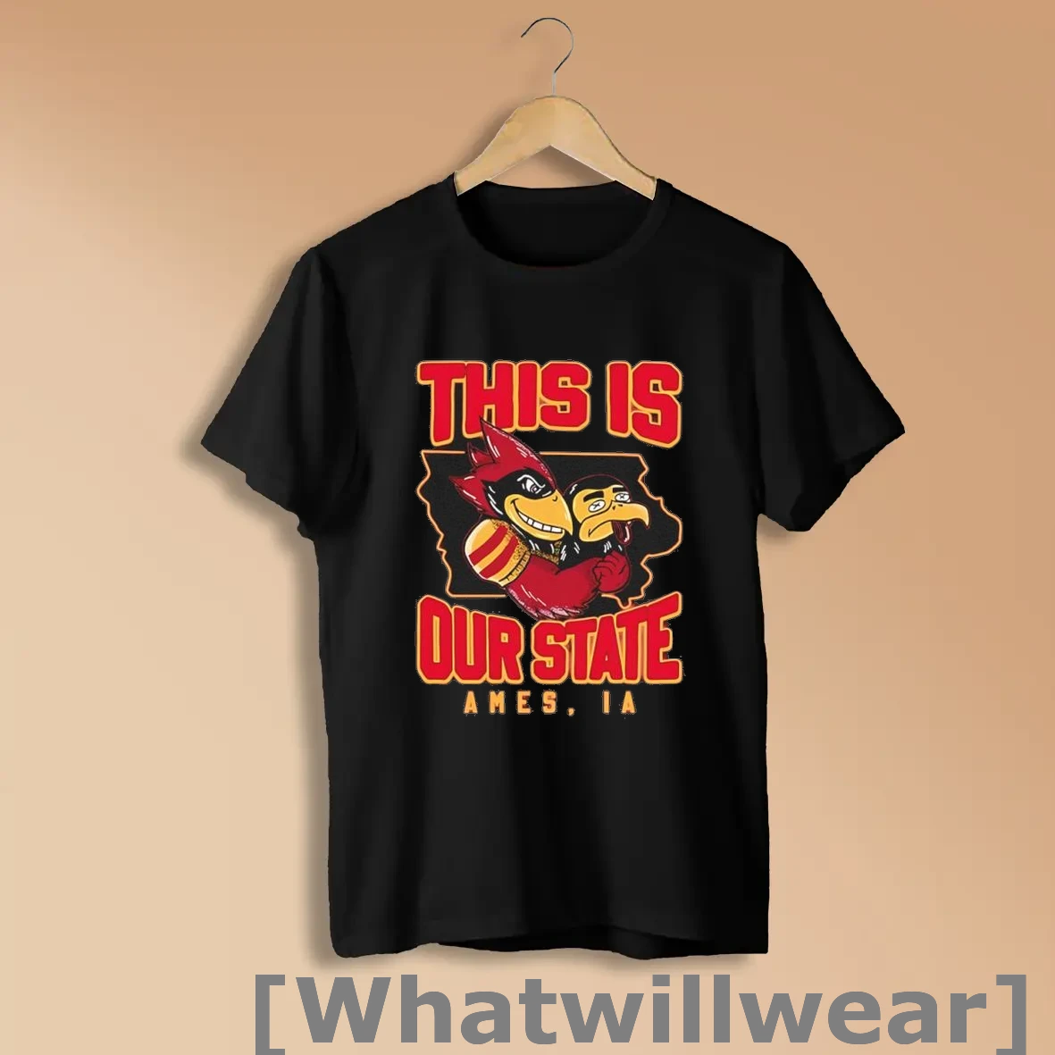 Official Iowa Hawkeyes Vs Iowa State Cyclones This Is Our State Shirts