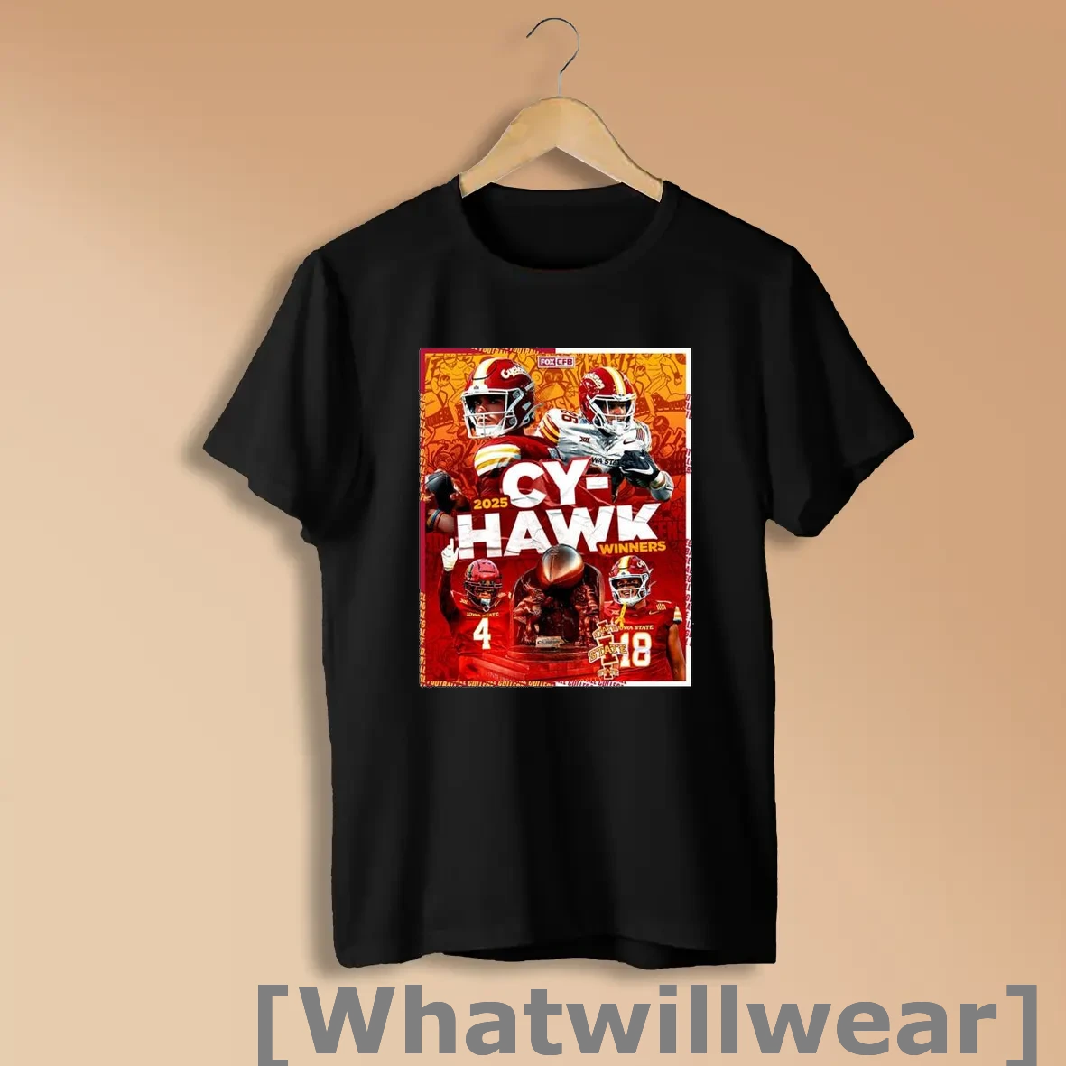 Official Iowa State 16 13 Iowa 2025 Cy Hawk Winners Shirts