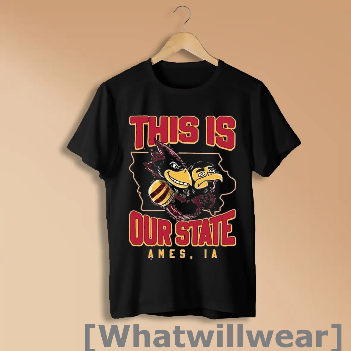 Official Iowa State Cyclones Beat Iowa Hawkeyes This Is Our State Ames Ia Mascot T Shirts Shirts