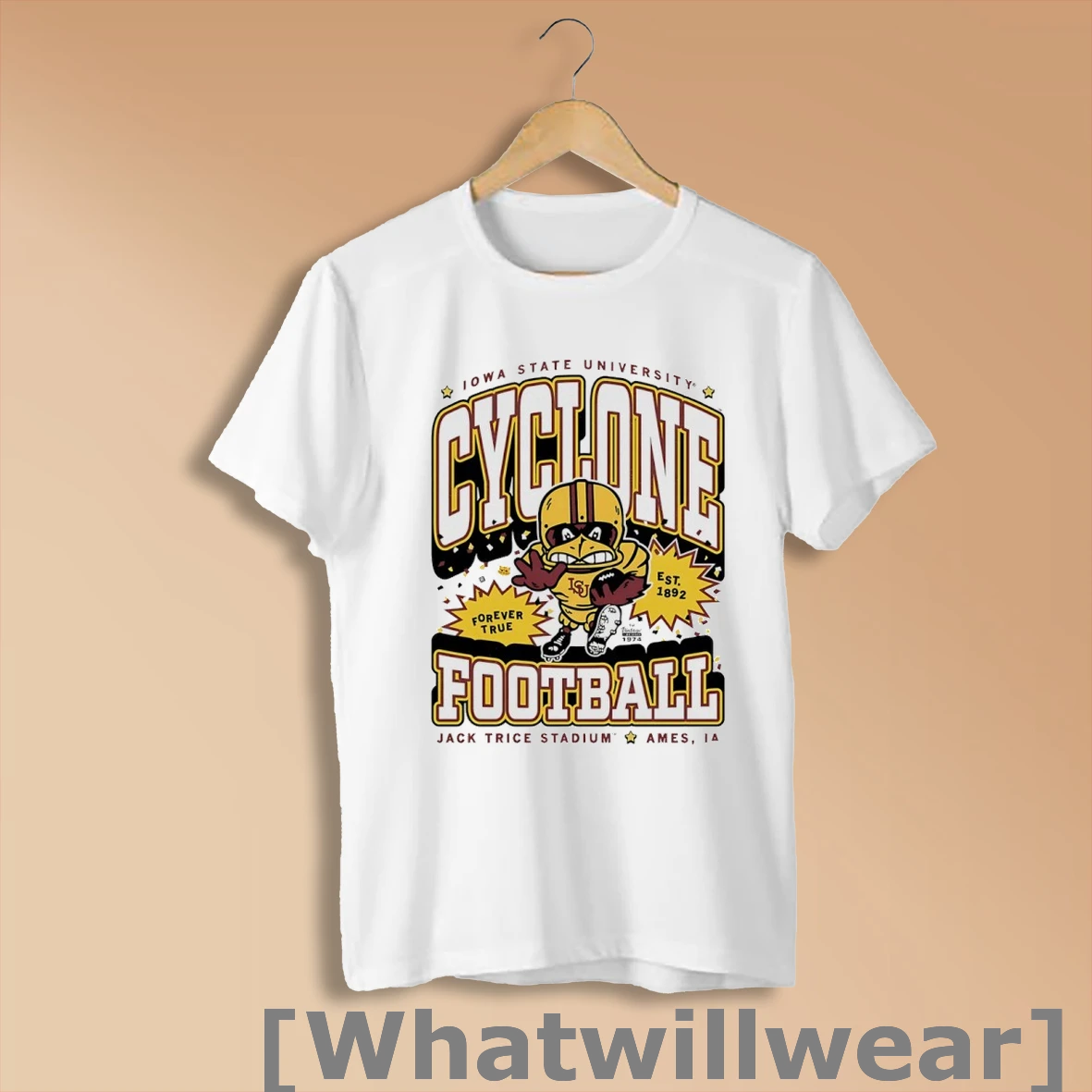 Official Iowa State Cyclones Football Max Collegiate Shirt Sweatshirt