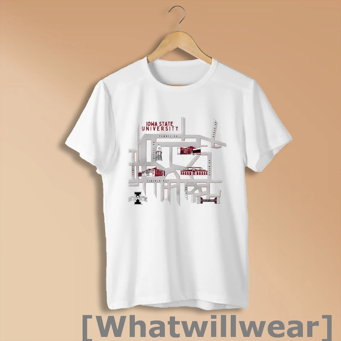 Official Iowa State University Cyride Campus Transit Map Shirt Sweatshirt