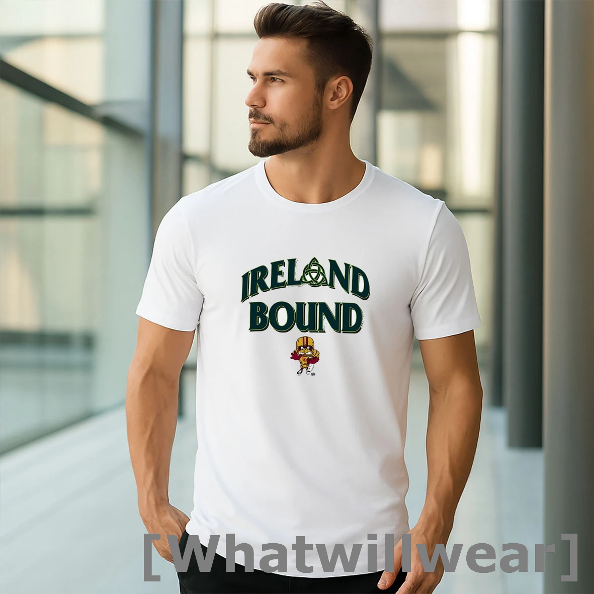 Official Ireland Bound Iowa State Cyclones Football Tshirts Sweater
