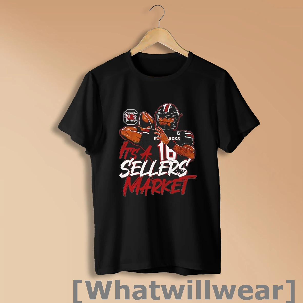Official Its A Lanorris Sellers Market South Carolina Football Shirt Sweatshirt
