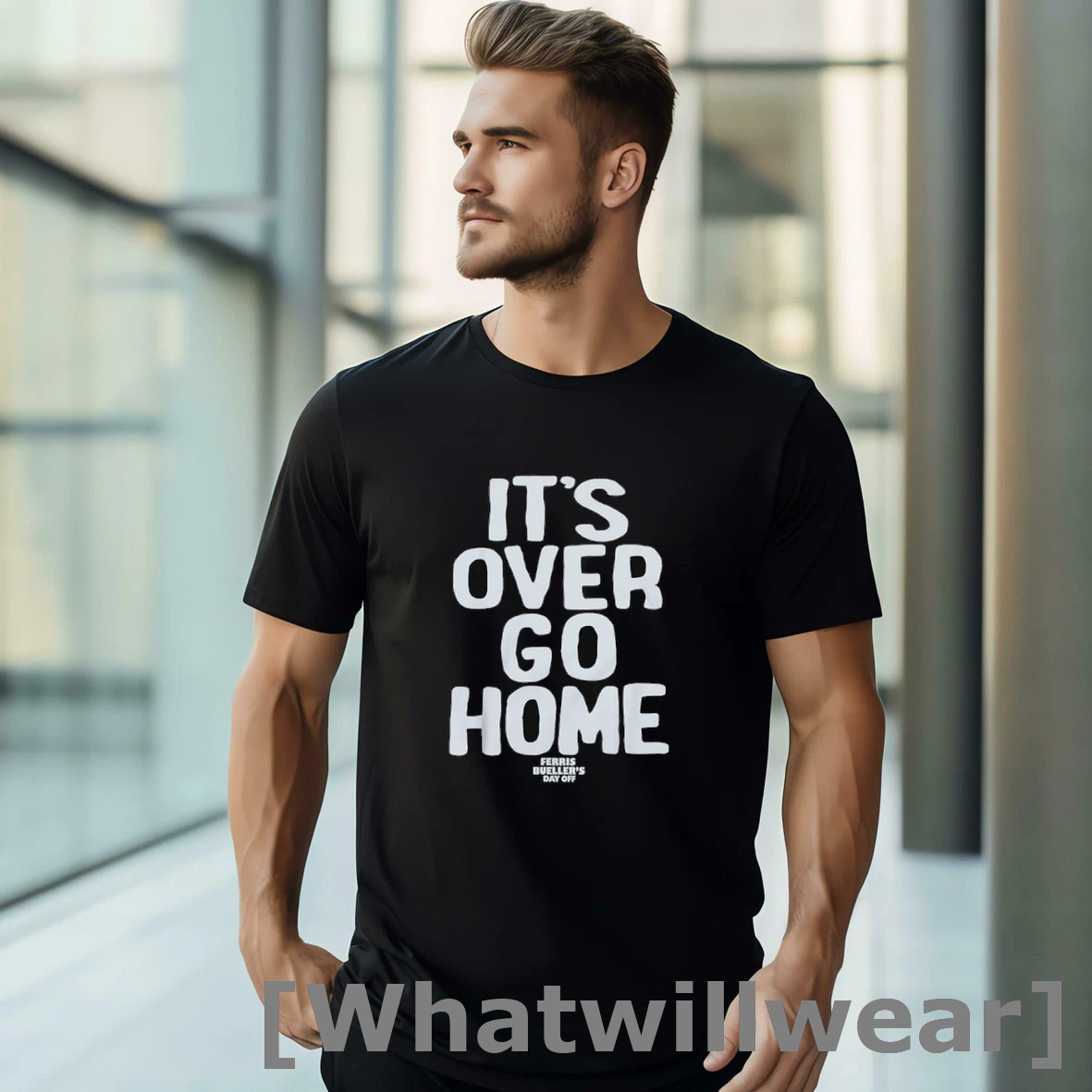 Official Its Over Go Home Ferris Buellers Day Off Tshirts Sweater