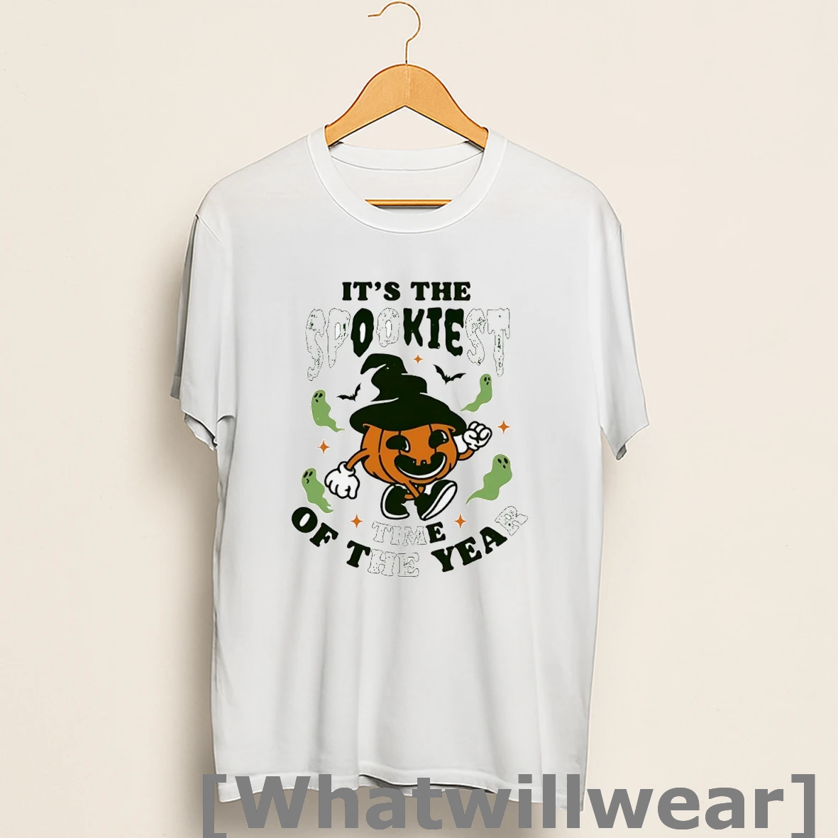 Official Its The Spookiest Time Of The Year Pumpkin Halloween Shirts