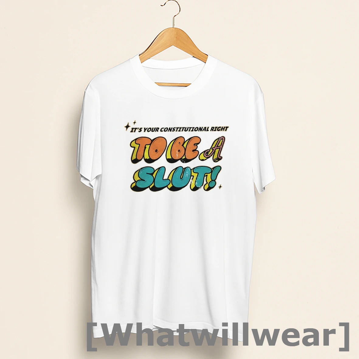 Official Its Your Constitutional Right Slut Shirts