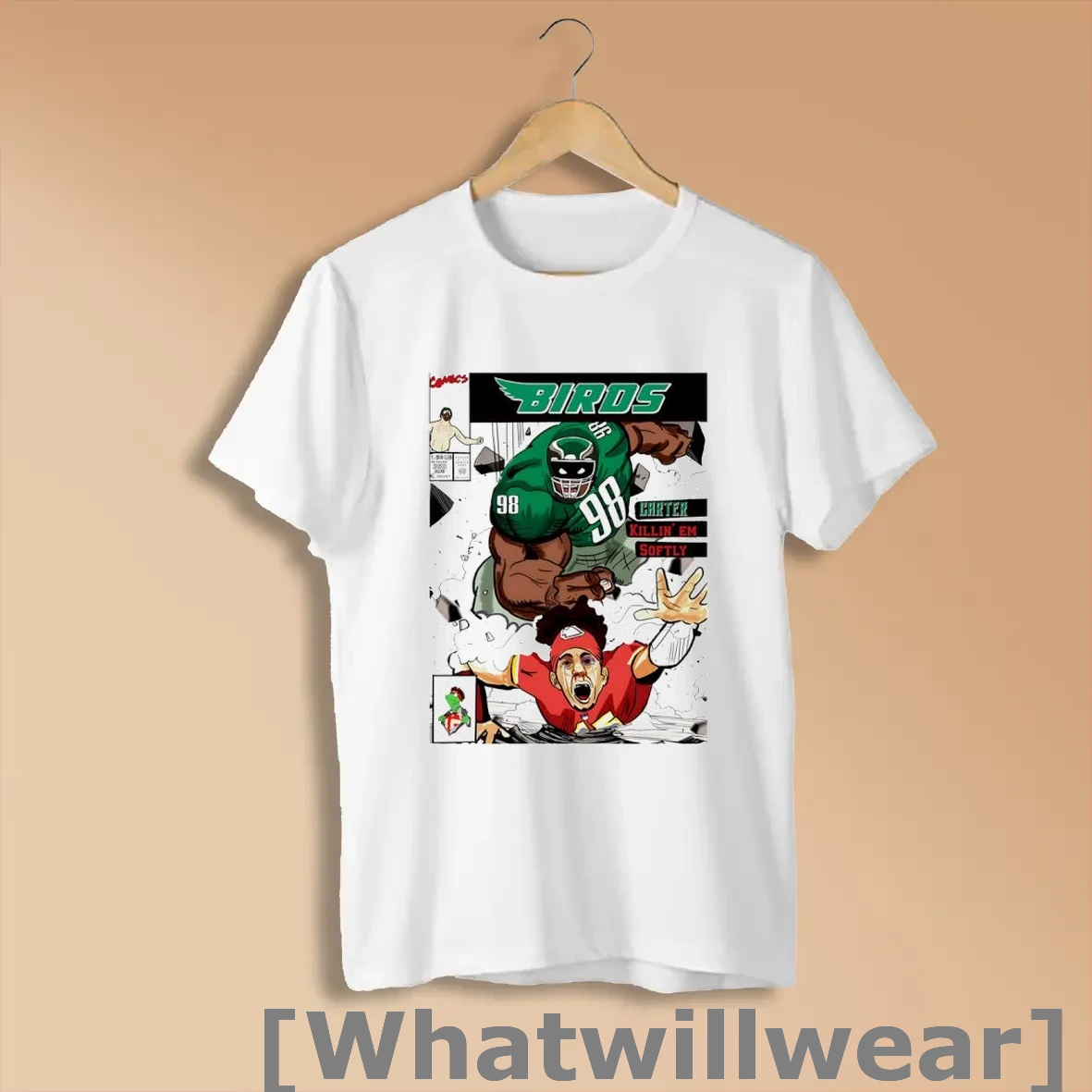 Official Jalen Carter Philadelphia Football Smash Comic Style Shirts