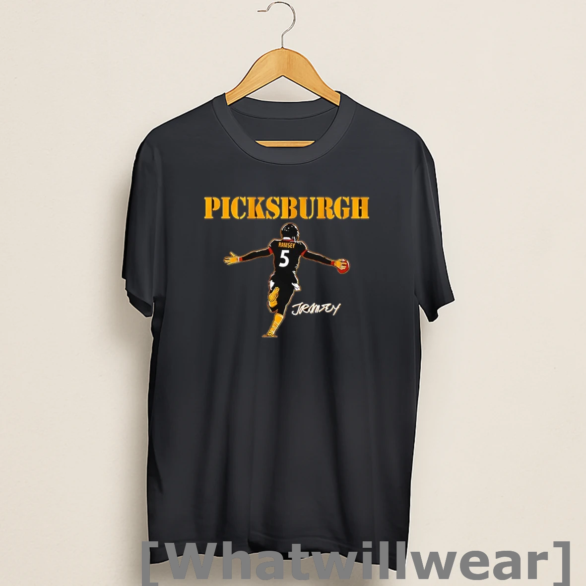 Official Jalen Ramsey Picksburgh Pittsburgh Steelers Signature Shirts