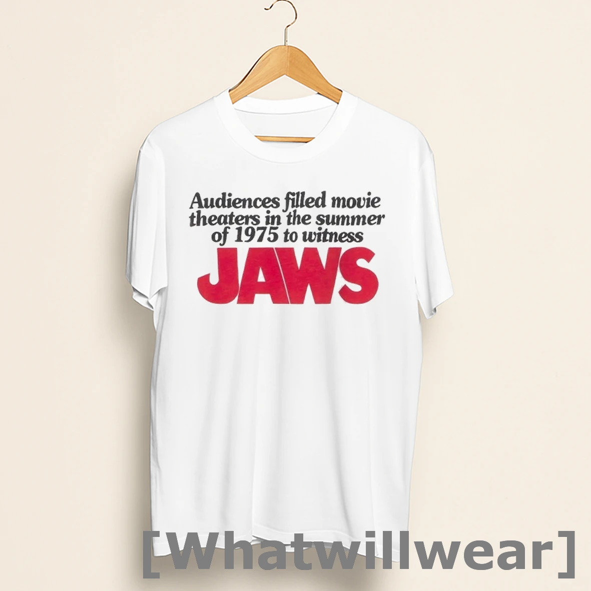 Official Jaws Audiences Filled Movie Theaters In The Summers Of 1975 To Witness Shirts