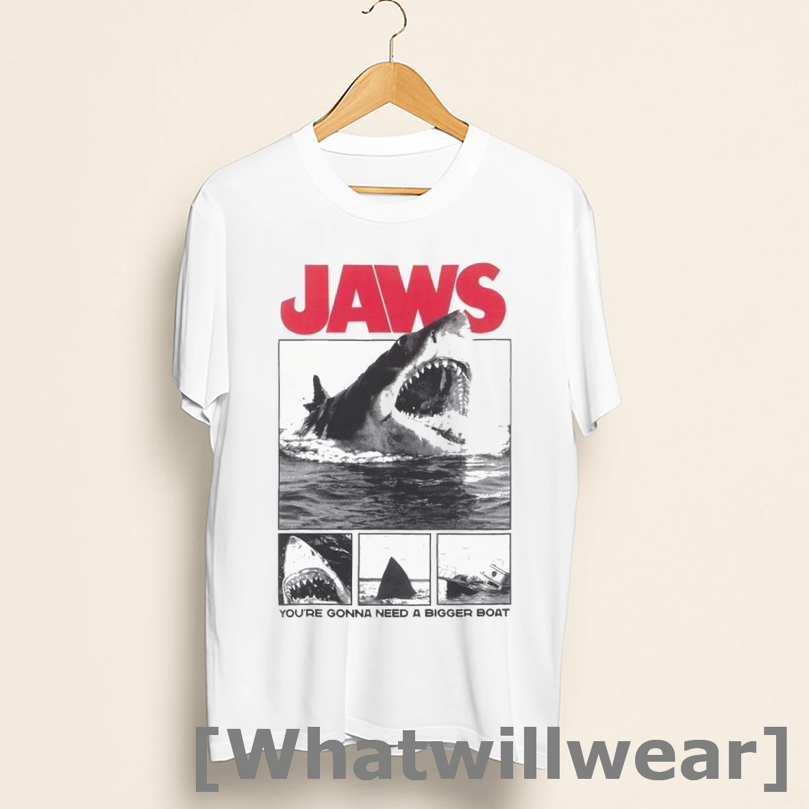 Official Jaws Youre Gonna Need A Bigger Boat Stills Shirts