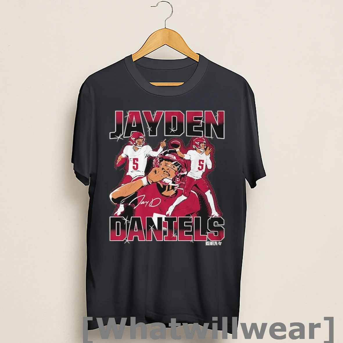 Official Jayden Daniels Masterpiece Shirts