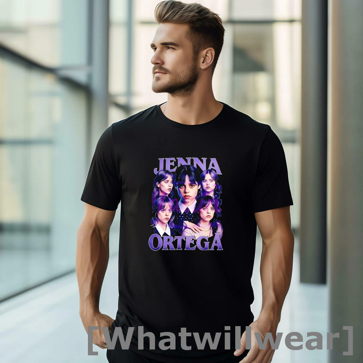 Official Jenna Ortega Wednesday Addams Season 2 Tshirts Sweater
