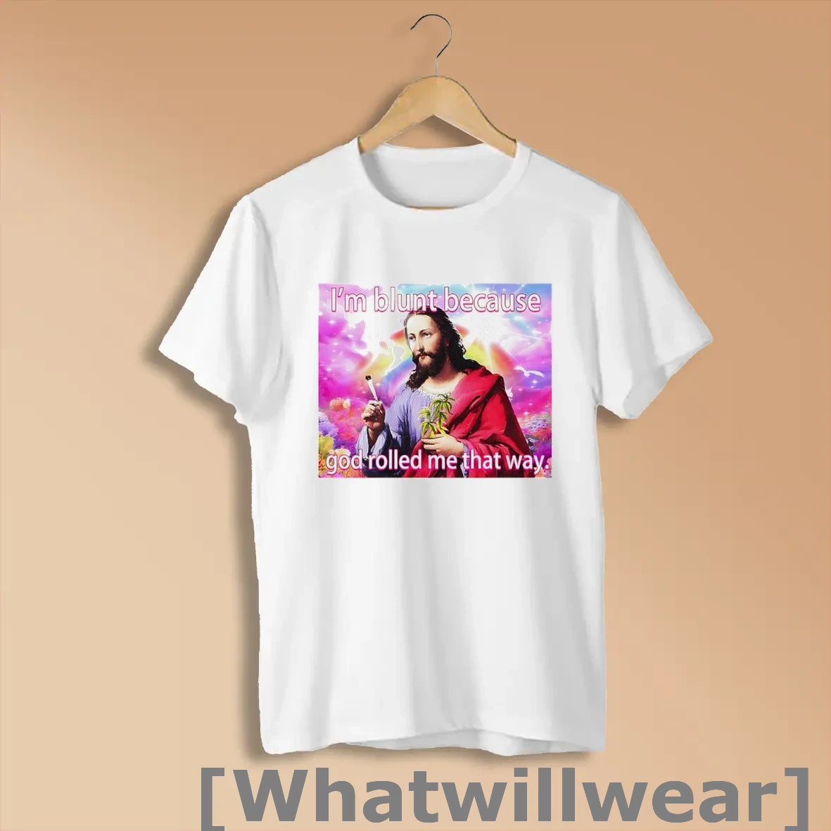 Official Jesus Im Blunt Because God Rolled Me That Way Shirts