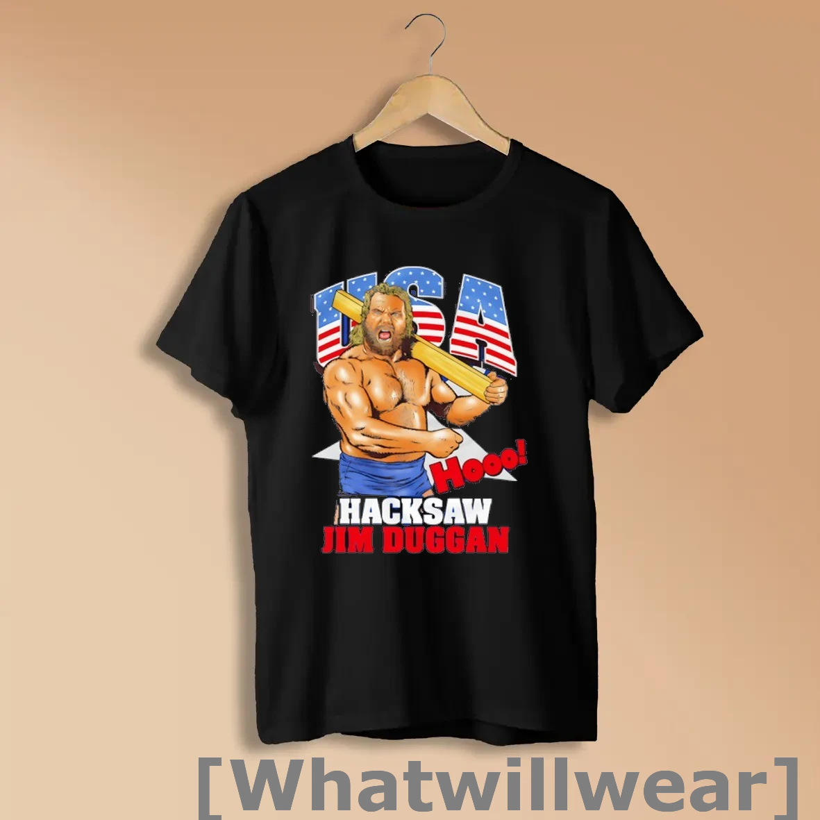 Official Jim Duggan Wwe Hacksaw Usa Flag Shirts