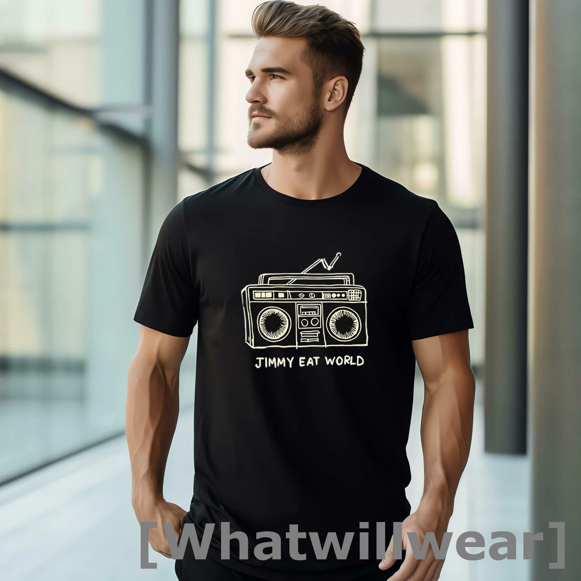 Official Jimmy Eat World Boombox Shirts