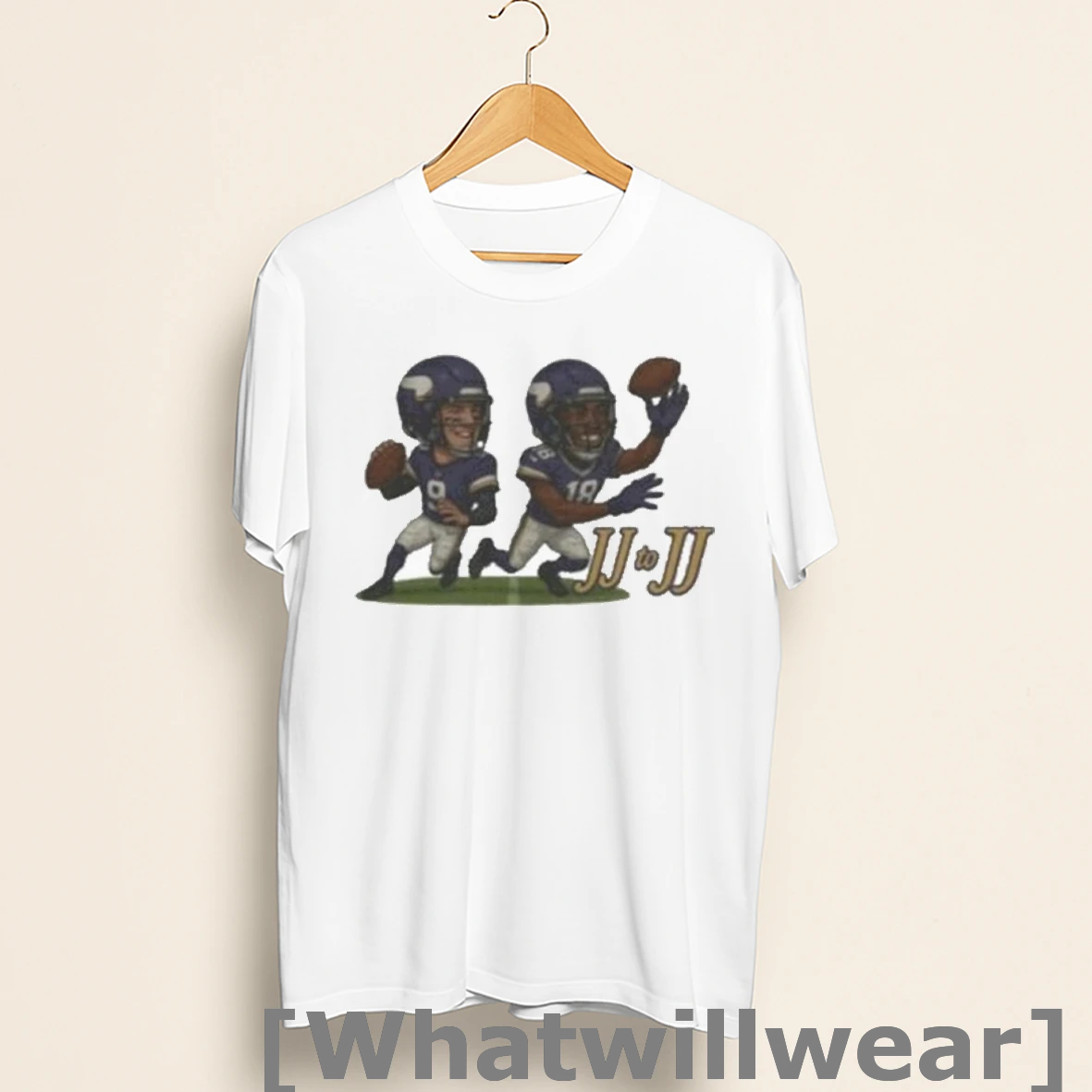 Official Jj Mccarthy And Justin Jefferson Jj To Jj Minnesota Vikings Shirts