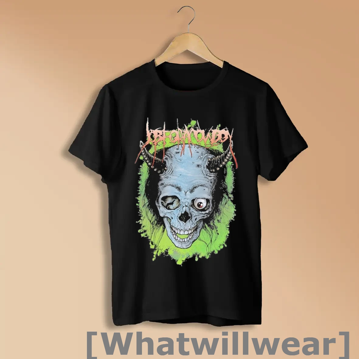 Official Job For A Cowboy Wolf Bros Skull Shirts