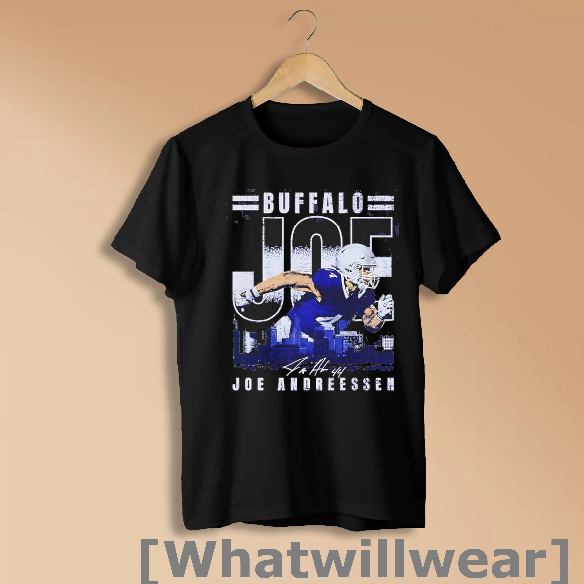 Official Joe Andreessen Buffalo Bills City Sykline Signature Shirt Sweatshirt