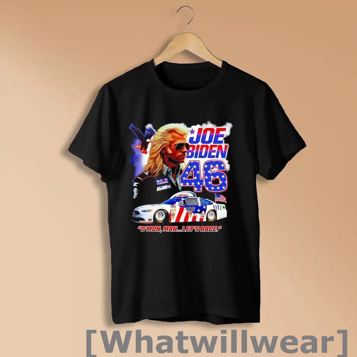 Official Joe Biden Cmon Man Lets Race 46 Usa Racing Shirts