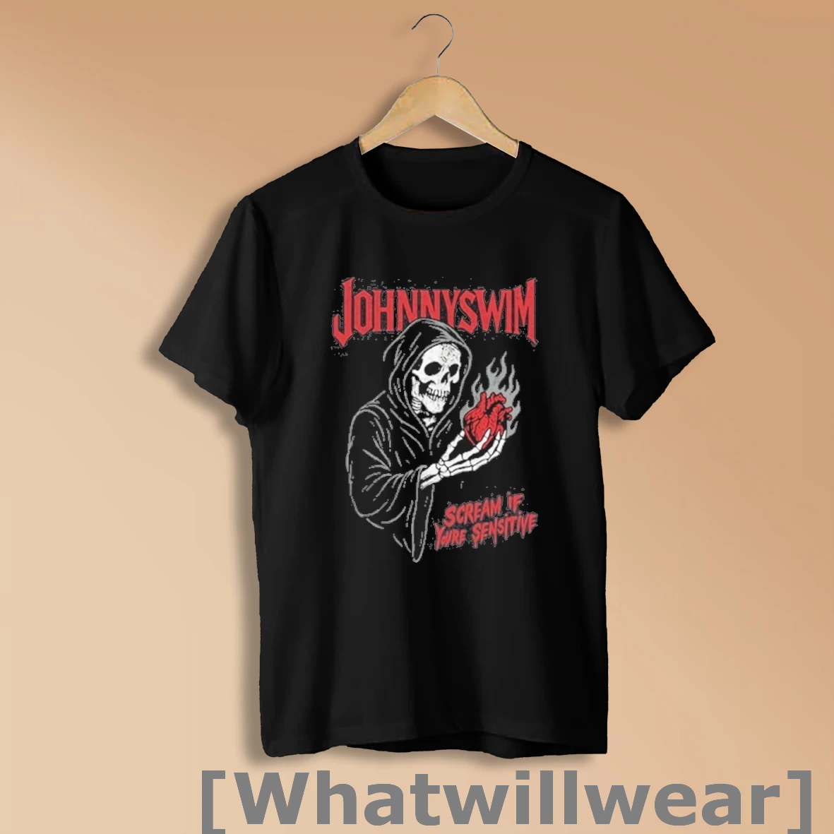 Official Johnnyswim Scream If Youre Sensitive Halloween Shirt Sweatshirt