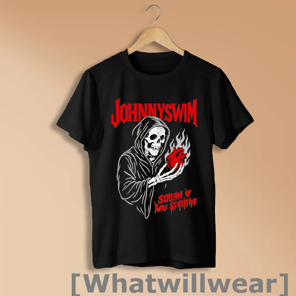 Official Johnnyswim Scream If Youre Sensitive Shirt Sweatshirt