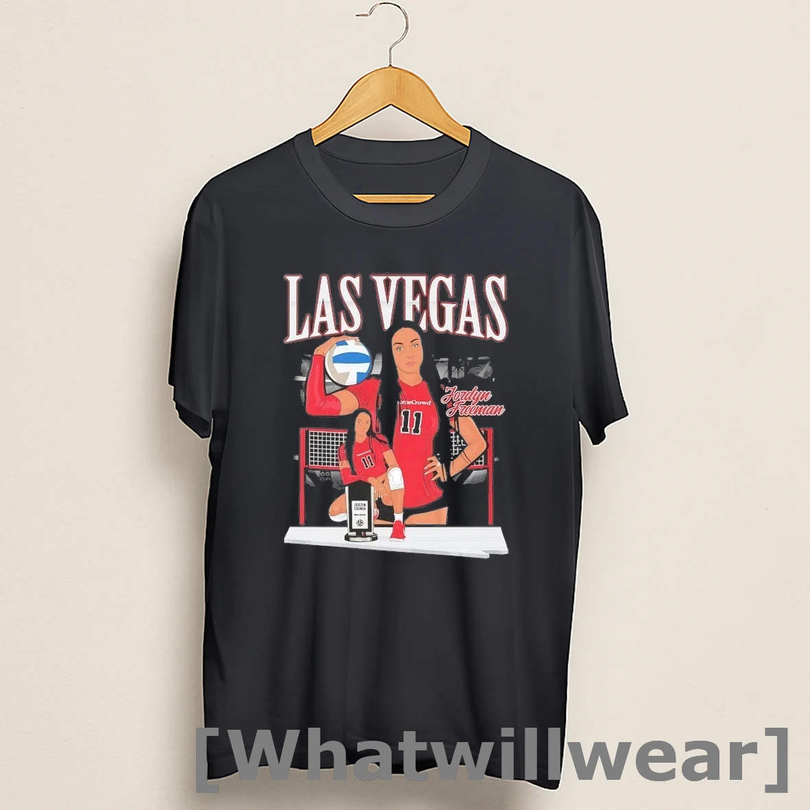 Official Jordyn Freeman Graphic Las Vegas Thrill Shirts
