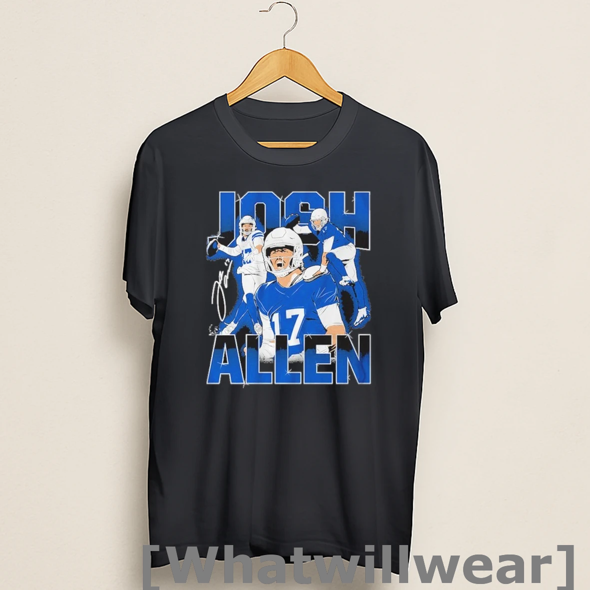 Official Josh Allen Masterpiece Player Signature Shirts