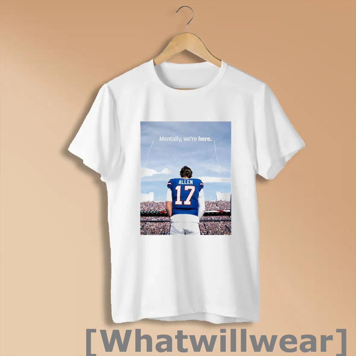 Official Josh Allen Mentally Were Here Shirts