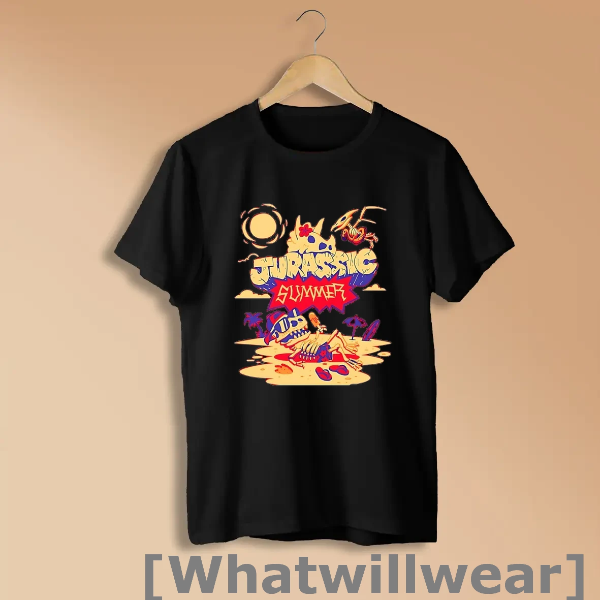 Official Jurassic Summer Skeleton Shirts