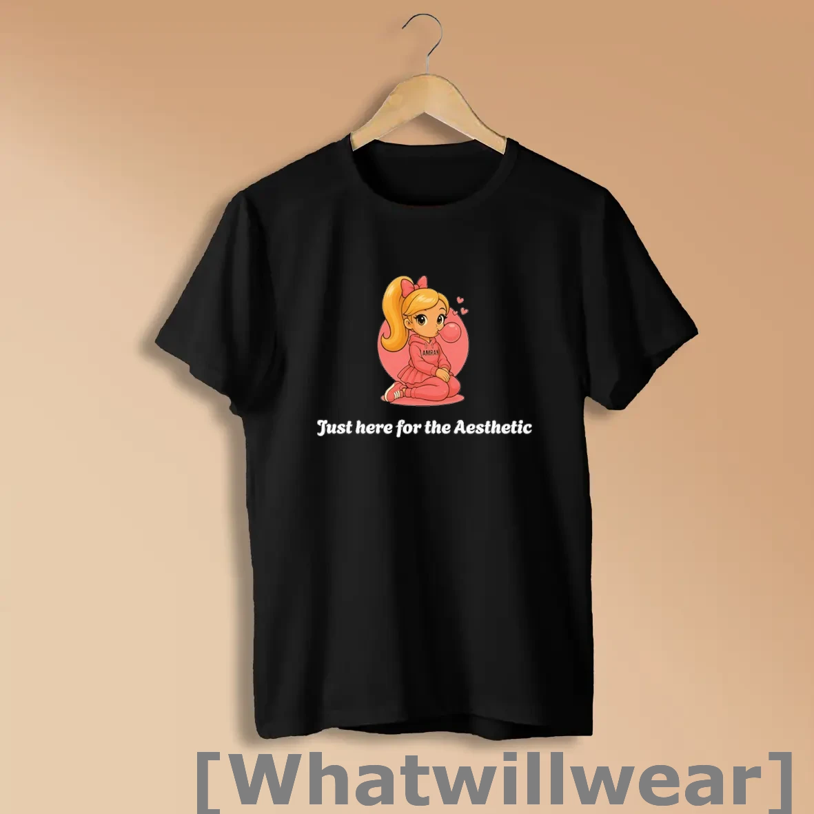 Official Just Here For The Aesthetic Shirts