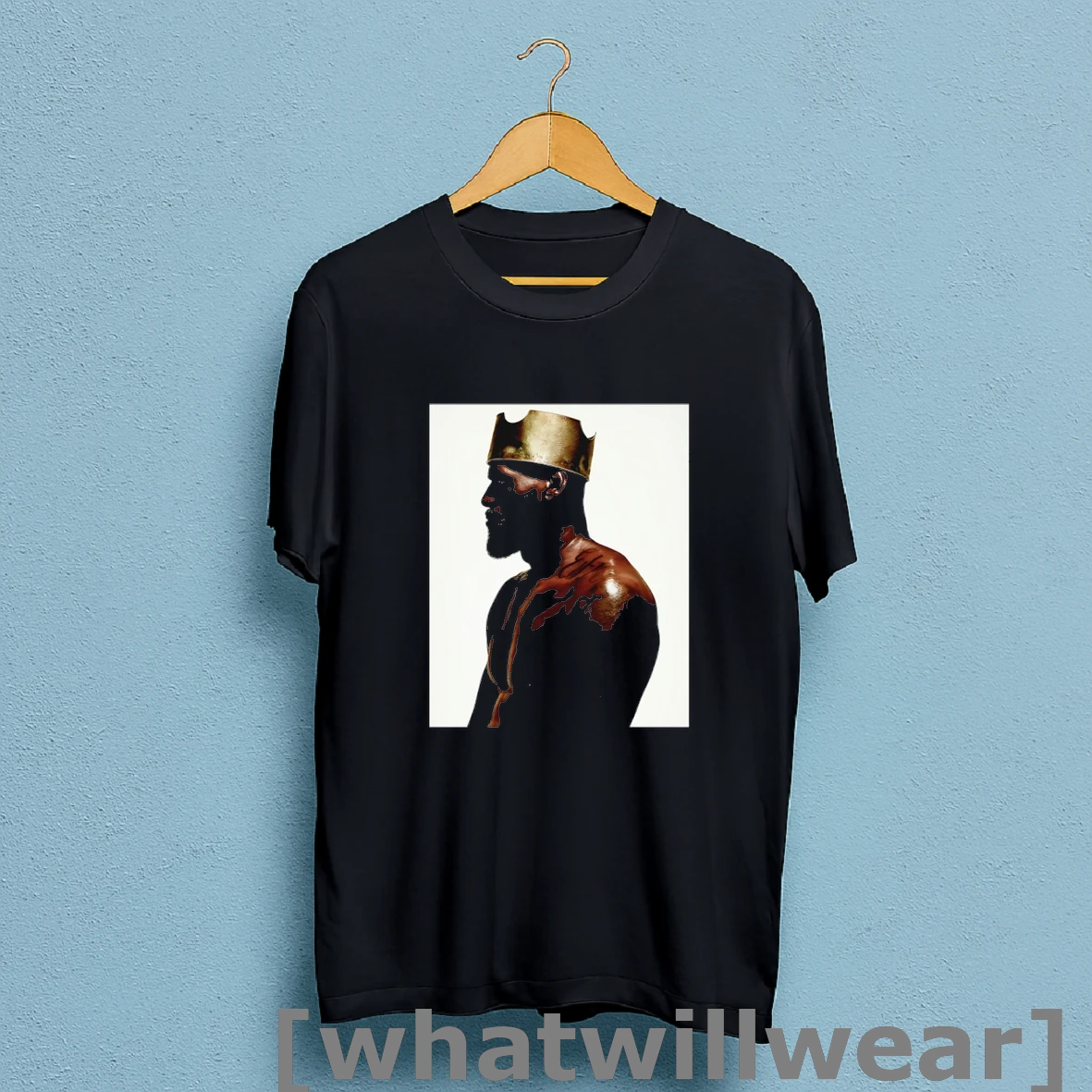 Official King Lebron James Portrait T Shirt Sweatshirt