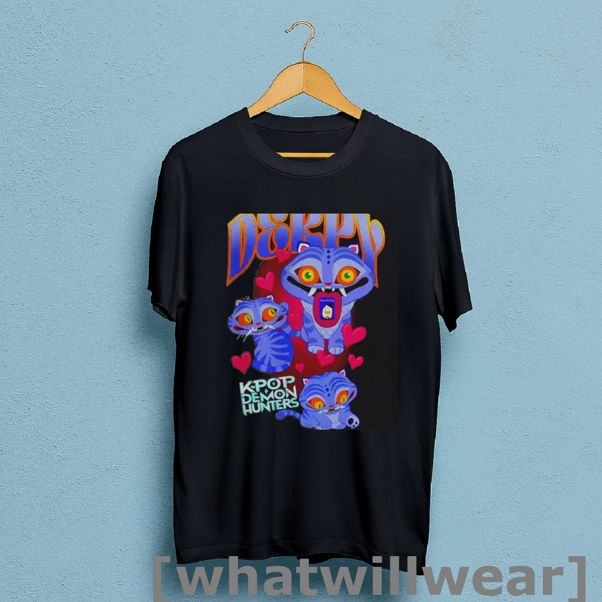 Official Kpop Demon Hunters Derpy Collage Shirt Sweatshirt