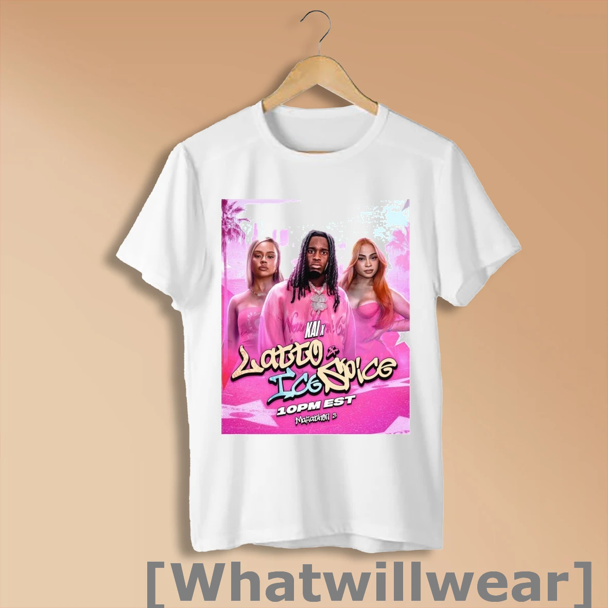 Official Kai Cenat X Latto And Ice Spice Shirt Sweatshirt