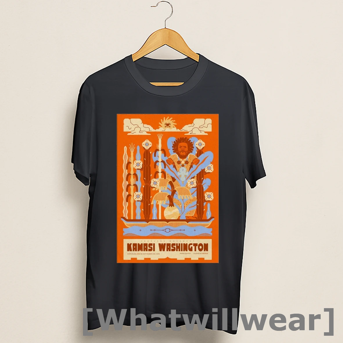 Official Kamasi Washington September 10 2025 Pepsi Center Ciudad De Mexico Shirts