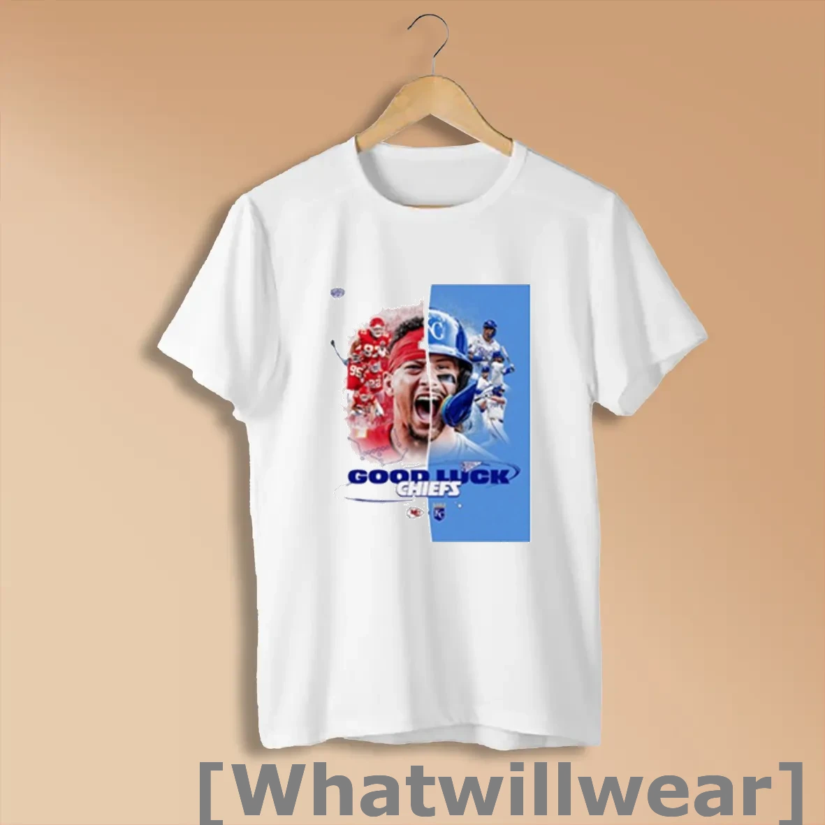Official Kansas City Chiefs X Royals Good Luck Shirts
