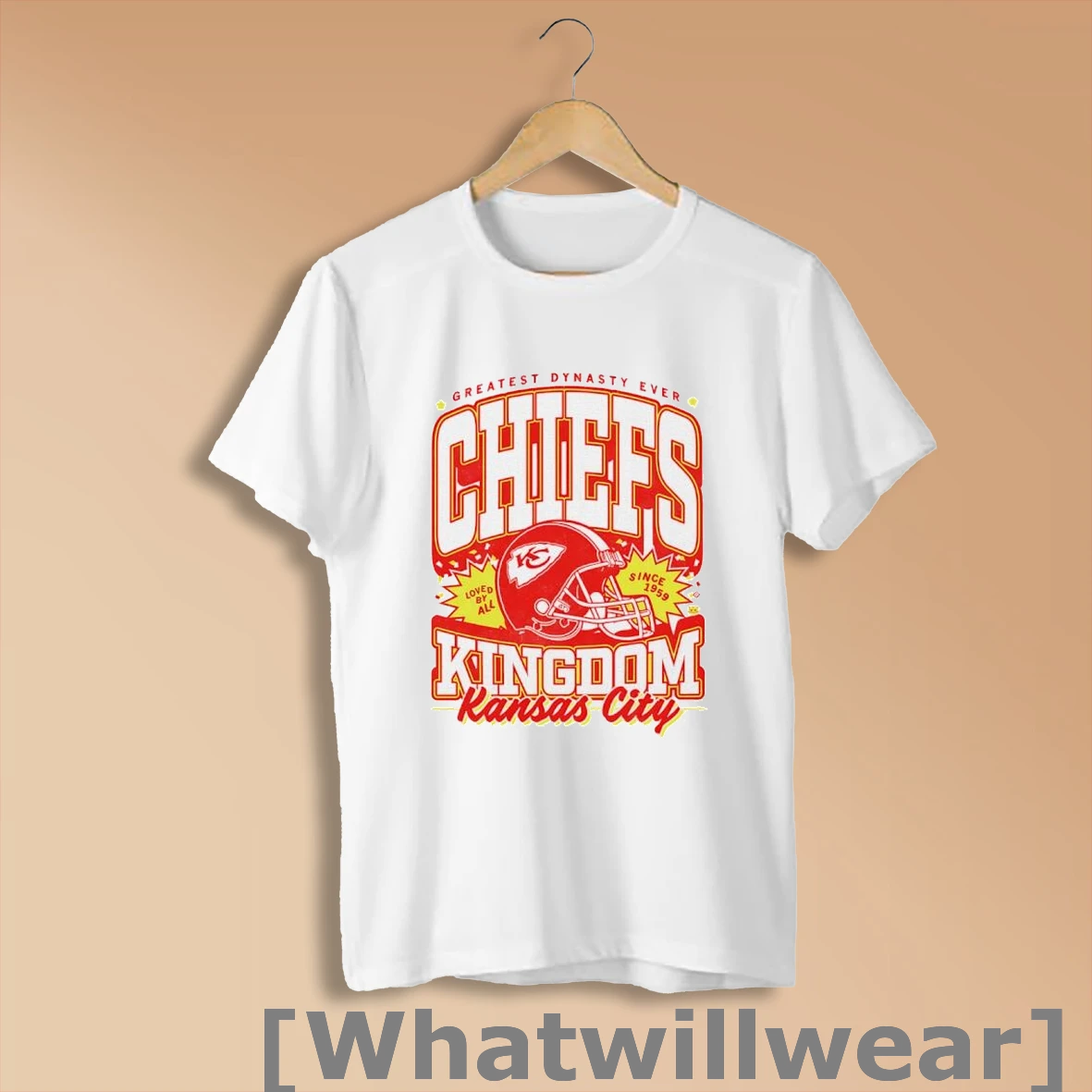 Official Kansas City Chiefs Greatest Dynasty Ever Kingdom Est 1959 Vintage Graphic Shirt Sweatshirt